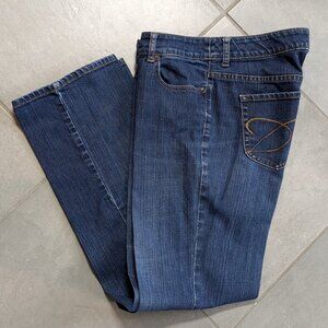 Chico's Platinum Straight Leg Jeans 2.0 12
